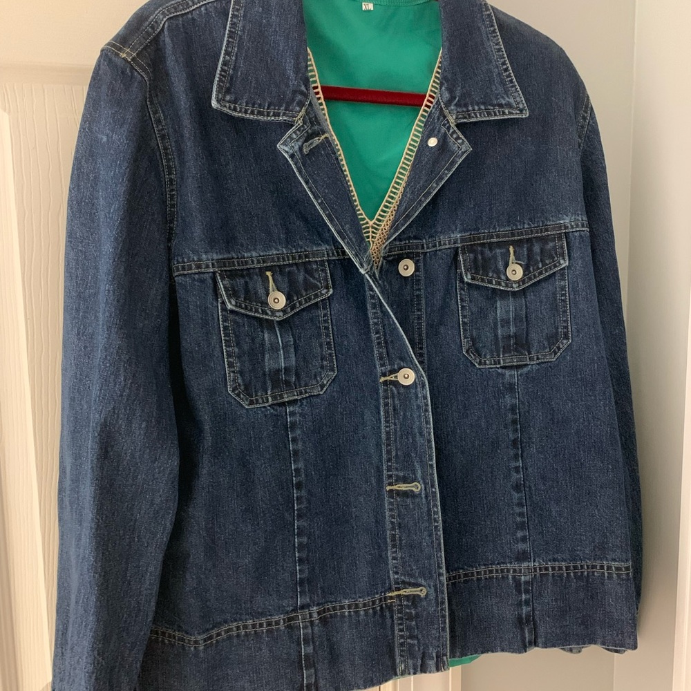 Large Crossroads Denim Jacket